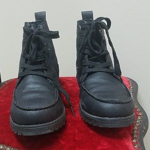 Boys Black Boots